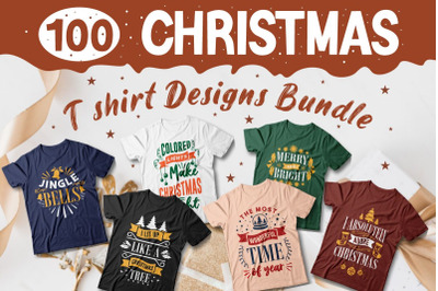 Christmas Quotes T-shirt Designs Sublimation Bundle