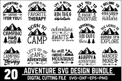 Adventure SVG Design Bundle