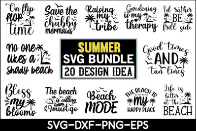 Summer SVG Design Bundle