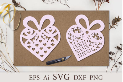 SVG hearts for cut and sublimation