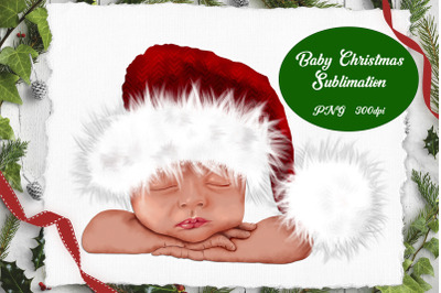Baby Christmas Sublimation design PNG Christmas clipart