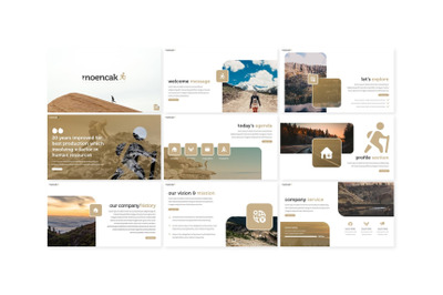 Moencak Google Slide Template