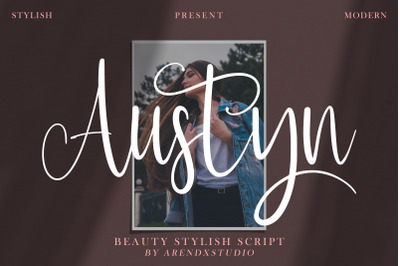 Austyn - Beauty Stylish Script
