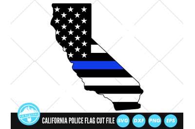 California Map State Outline Flag SVG | California Flag Cut File