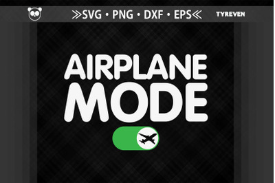 Airplane Mode On Funny Pilot Design