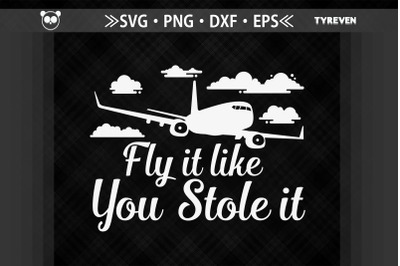 Fly It Like You Stole It Funny Pilot