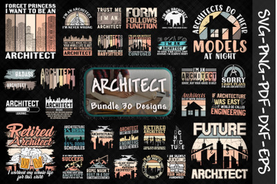 Architect Bundle. 30 Designs.