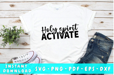 Holy Spirit Activate SVG