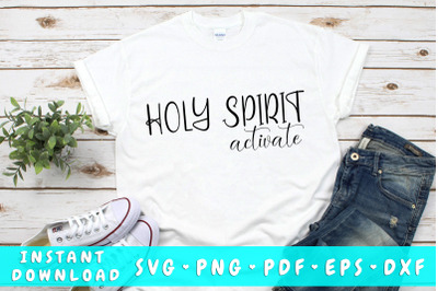 Holy Spirit Activate SVG