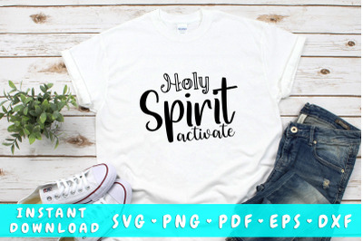 Holy Spirit Activate SVG