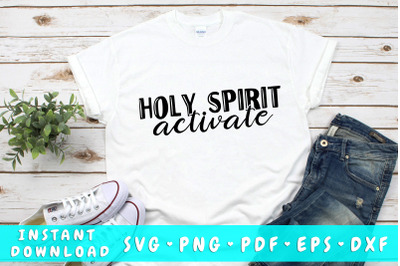 Holy Spirit Activate SVG