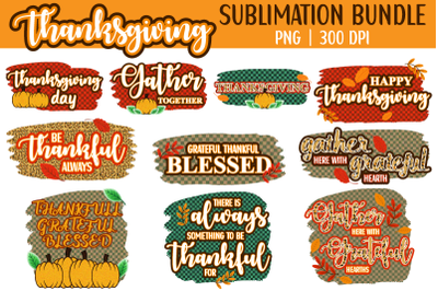 Thanksgiving Sublimation Bundle Vol. 2