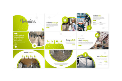 Termine Power Point Template