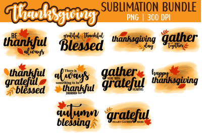 Thanksgiving Sublimation Bundle Vol. 3
