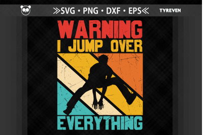 Parkour Warning I Jump Over Everything