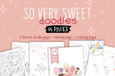 So Very Sweet Doodle Booklet