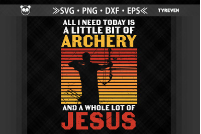 All I Need Archery And Jesus Christian