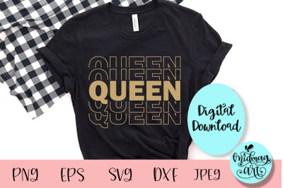 Queen mirror svg, melanin svg