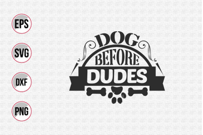 Dog typographic quotes design vector template.