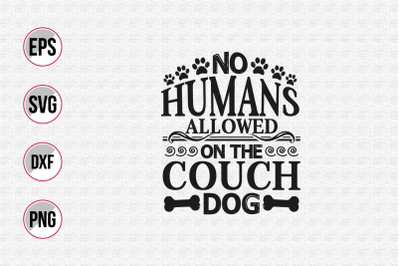 Dog typographic quotes design vector template.