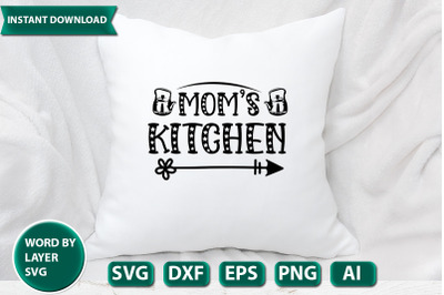 Mom&#039;s Kitchen-01 svg cut file