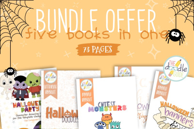 BUNDLE OFFER - Five Halloween books in one