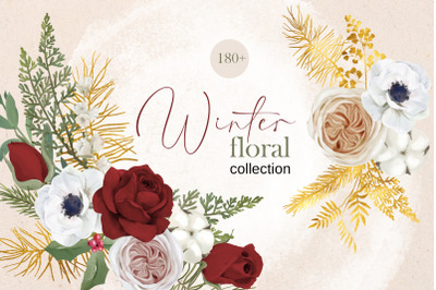 Winter floral collection
