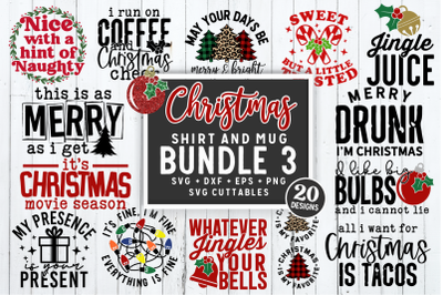 Christmas Shirt And Mug Bundle 3