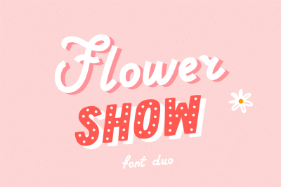 Flower show | Font duo