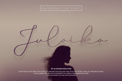 Julaika - Handwritten Fonts