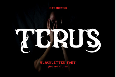 Terus - Blackletter Font