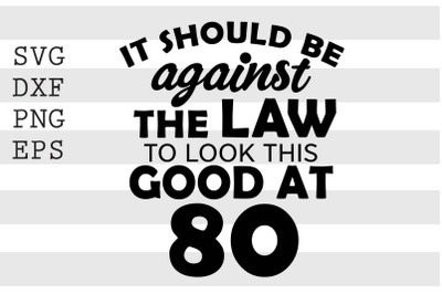 It should be against the law to look this good at 80 SVG