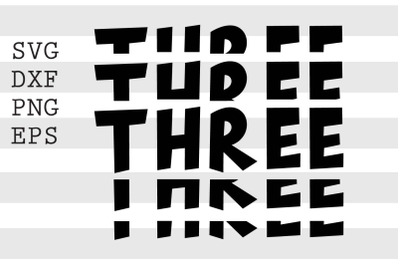 THREE SVG