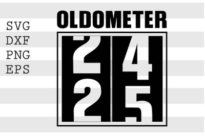 Oldometer 24 25 SVG