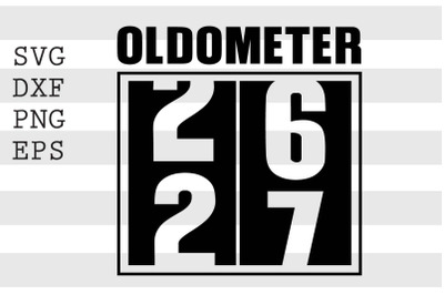 Oldometer 26 27 SVG