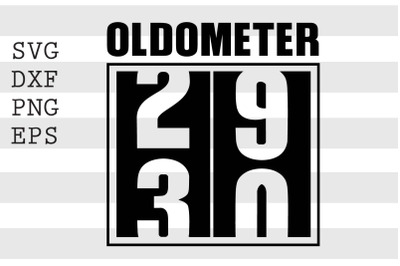 Oldometer 29 30 SVG