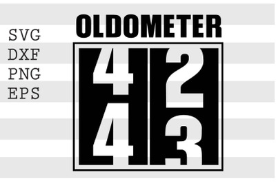 Oldometer 42 43 SVG