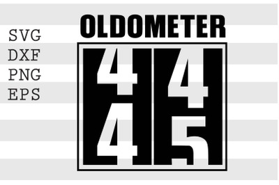 Oldometer 44 45 SVG