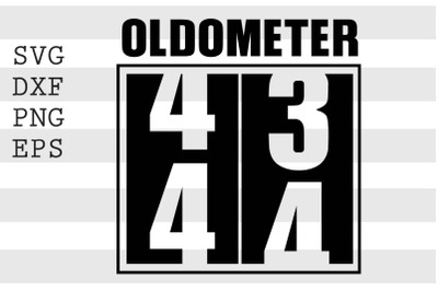 Oldometer 43 44 SVG