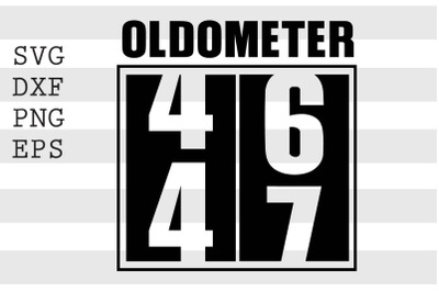 Oldometer 46 47 SVG