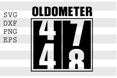 Oldometer 47 48 SVG