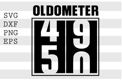 Oldometer 49 50 SVG