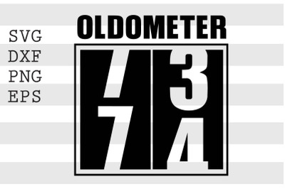 Oldometer 73 74 SVG