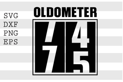 Oldometer 74 75 SVG