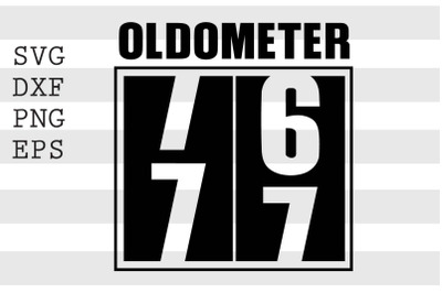 Oldometer 76 77 SVG