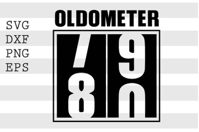 Oldometer 79 80 SVG