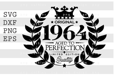 Original 1964 Aged to Perfection SVG