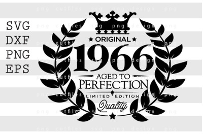 Original 1966 Aged to Perfection SVG