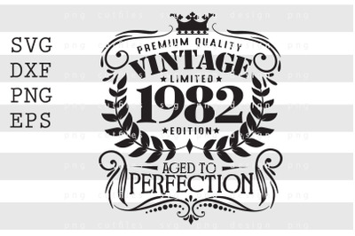 Premium Quality Vintage Limited 1981 SVG