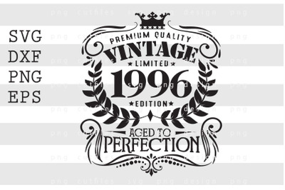 Premium Quality Vintage Limited 1996 SVG